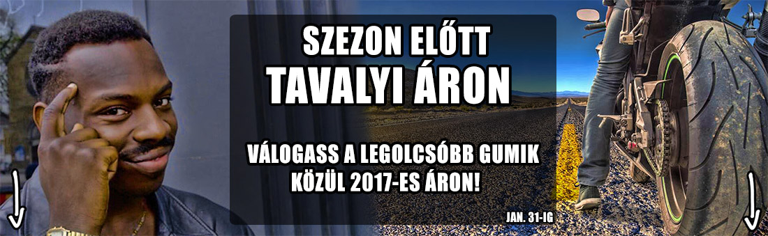 R17.hu Motorgumik - Szezon előtt olcsóbb