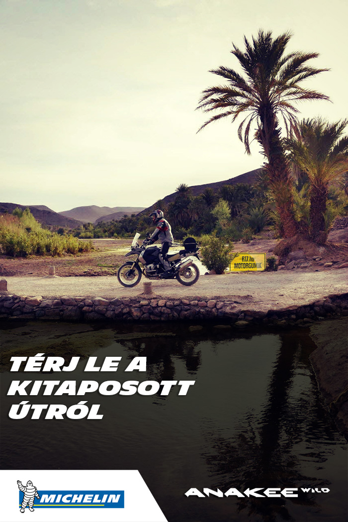 Térj le a kitaposott útról - Michelin Anakee Wild