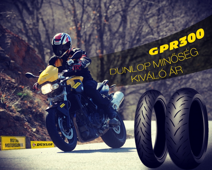 Dunlop GPR300 - Az ár-érték arány győztese