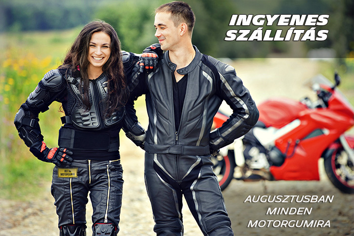 Ingyen szállítunk augusztusban minden motorgumit! R17.hu