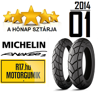 Túra enduró motorgumi Michelin