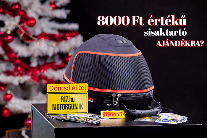 Ajándék sisaktartó minden Pirelli pároshoz!