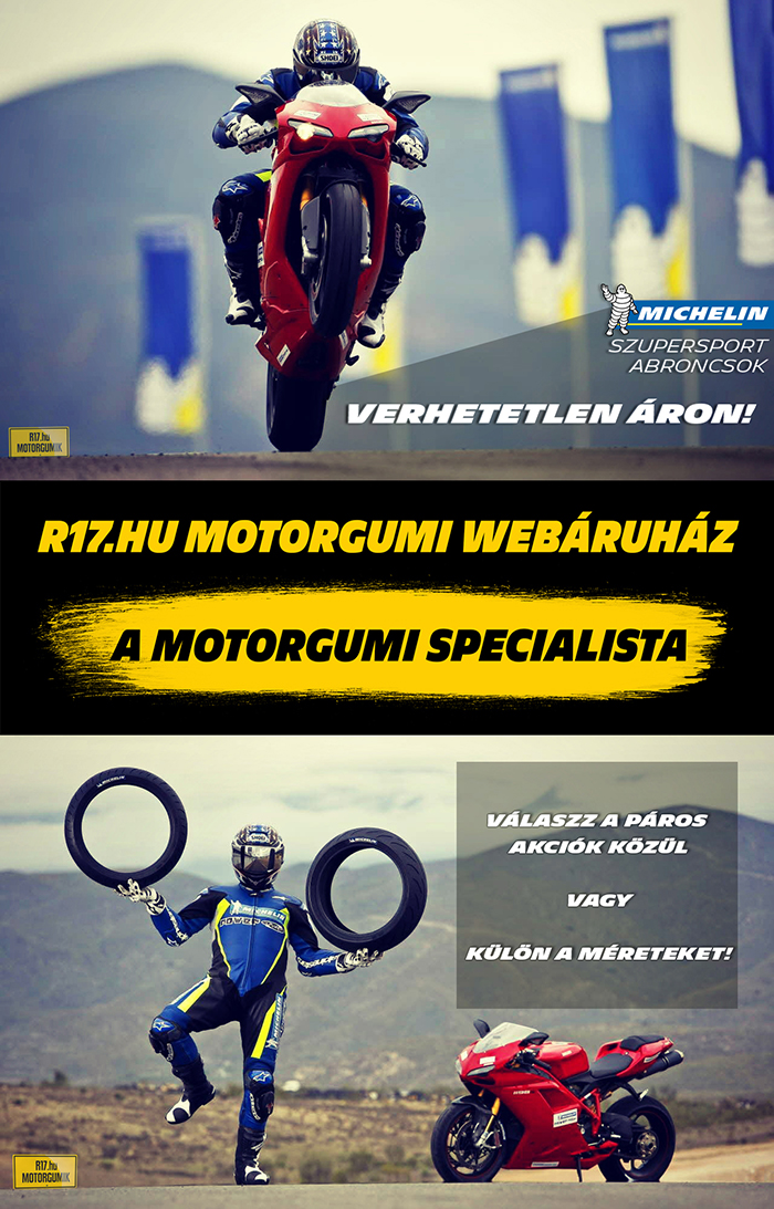 Michelin Supersport abroncsok verhetetlen áron!