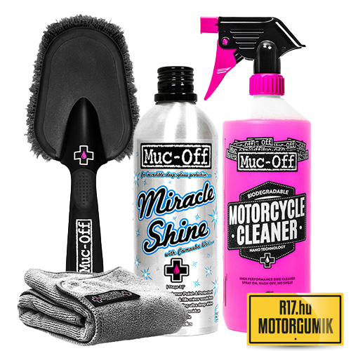 MUC-OFF MOTORKERÉKPÁR ÁPOLÓ CSOMAG 