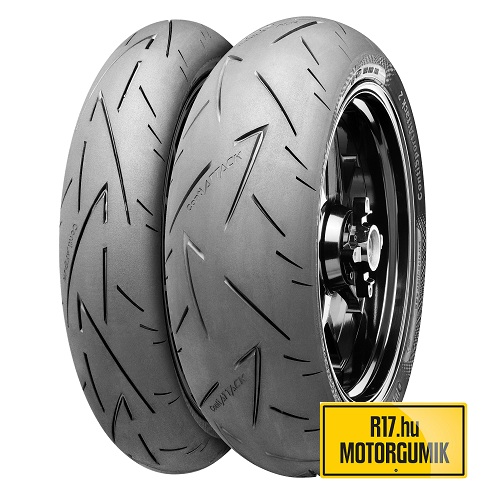 110/70R17+150/60R17 CONTINENTAL CONTISPORTATTACK 2 FRONT/REAR 73W TL MOTORGUMI  PÁRBAN